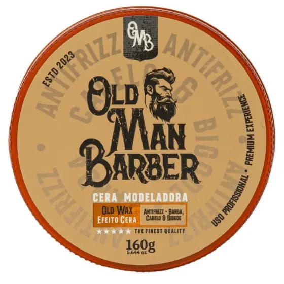 CERA MODELADORA 160G CARAMELO OLD MAN BARBER