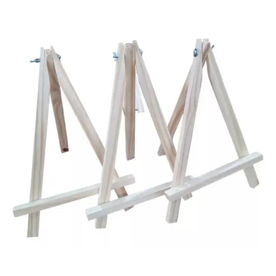 Cavaletes 25x39 Cm P/ Telas De Pinturas Lousas Escolar MDF