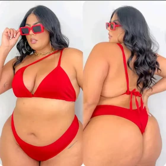 Biquini plus size fio dental