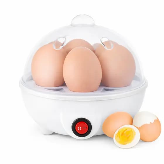 Cozedor De Ovos Elétrico Portátil 110v - Branco