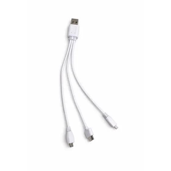 Cabo carregador USB 3 em 1