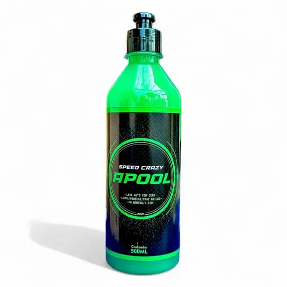 Apool Shampoo Automotivo com Cera 500ml Speed Crazy