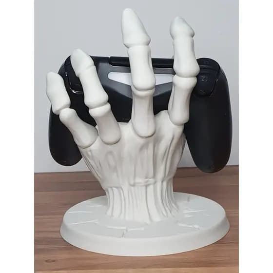 Suporte de Controle Universal em Formato de Mão – Gamer Decor para PS5, Xbox, Switch