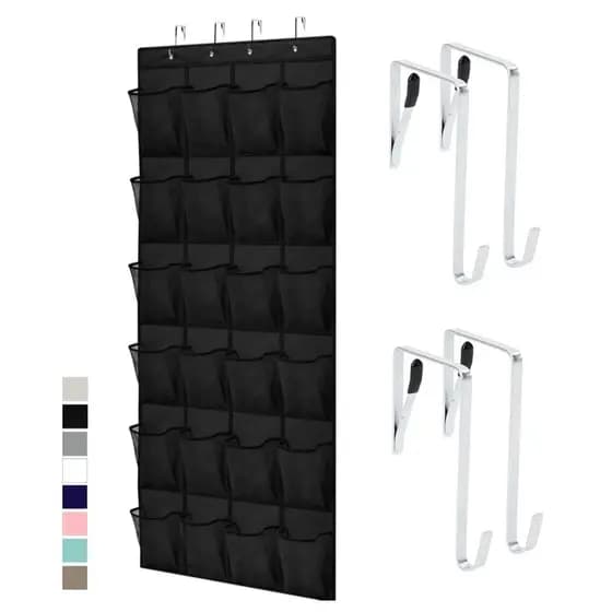 Sapateira Suspenso de Porta Organizador Multiuso Divisória Vertical Chinelo