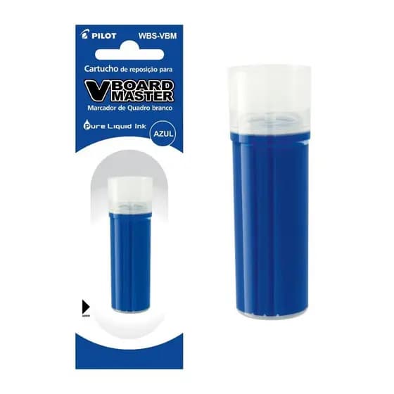 Cartucho Refil Recarga Pincel Marcador Vboard Master Pilot Quadro Branco Original