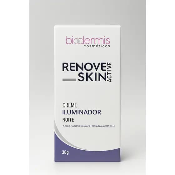 Clareador Facial Renove Skin Biodermis 30g Reduz Manchas Escuras Melasma E Uniformiza O Tom Da Pele