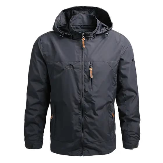 Jaqueta de Caminhada Masculina da Moda para Primavera e Outono, Jaqueta à Prova de Vento, Jaqueta Masculina para Esporte