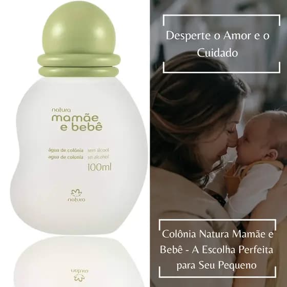 Colônia Mamãe e Bebê - Natura 100ml