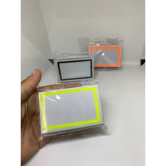Etiqueta De Preço Pvc Lisa 4,5 X 6,5cm 50 Unidades!!!