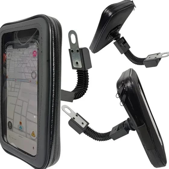 SUPORTE CELULAR MOTOCICLETA - Universal Ajustável