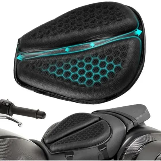 Almofada De Motocicleta Geral Absorção De Choque E Respirável Motocicleta Almofadas
