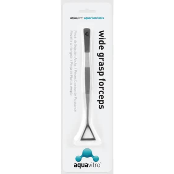 AQUAVITRO WIDE GRASP FORCEPS 21CM