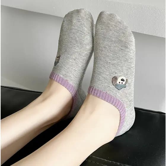 PACOTE DE MEIAS FEMININAS PACOTE COM 12 PARES - FOFINHAS COM ESTAMPAS TAMANHO 35-40