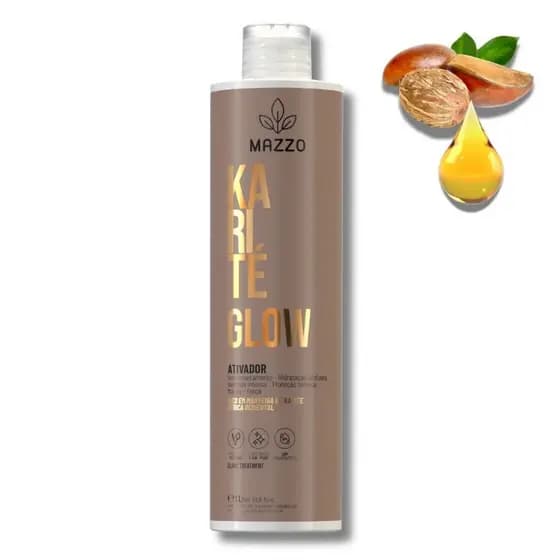 Ativador de Cachos Karité Definição para Cabelos Cacheado 1Litro Low Poo Vegano e cruelty-free Mazzo