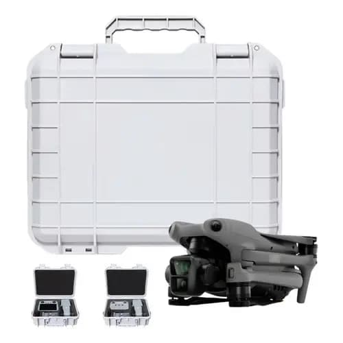 Case Maleta Estojo Para Drone Dji Air 3 Rc2 Rcn2 Branco