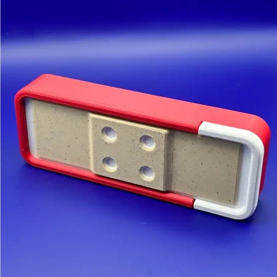 Porta Curativos Compacto 3D para Bolsa e Viagem | Estojo para Curativos, Remédios e Pequenos Objetos