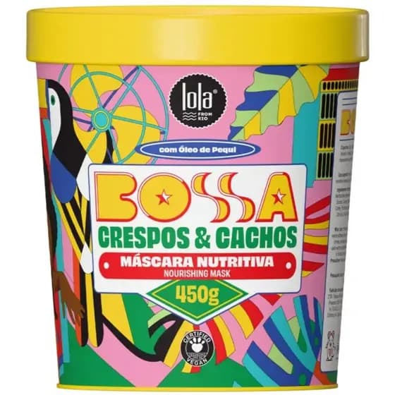 Bossa Crespos & Cachos Máscara Nutritiva Lola from Rio Pote 450g