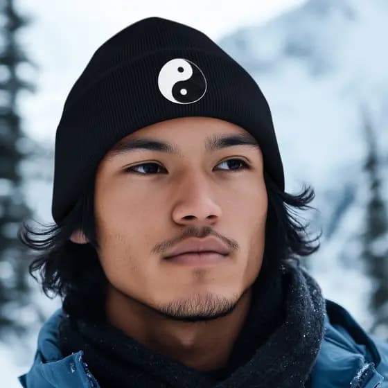 Touca Gorro Inverno Tony Country YinYang Unissex
