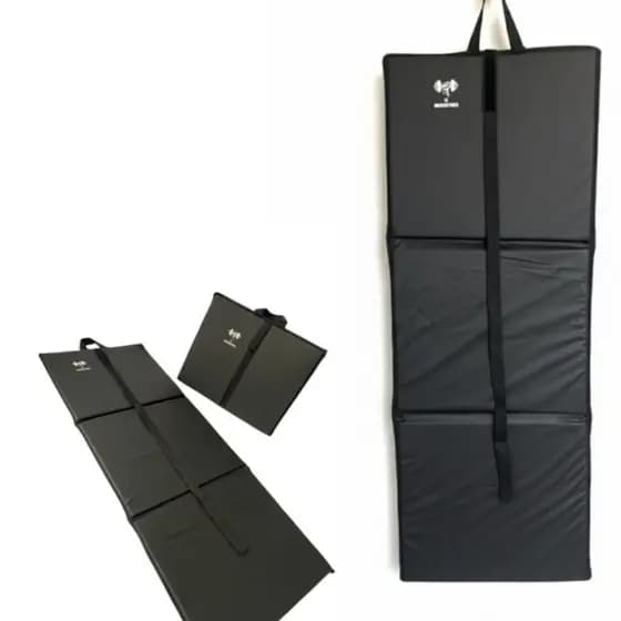 Colchonete Dobrável Maleta Fitness Yoga Abdominal