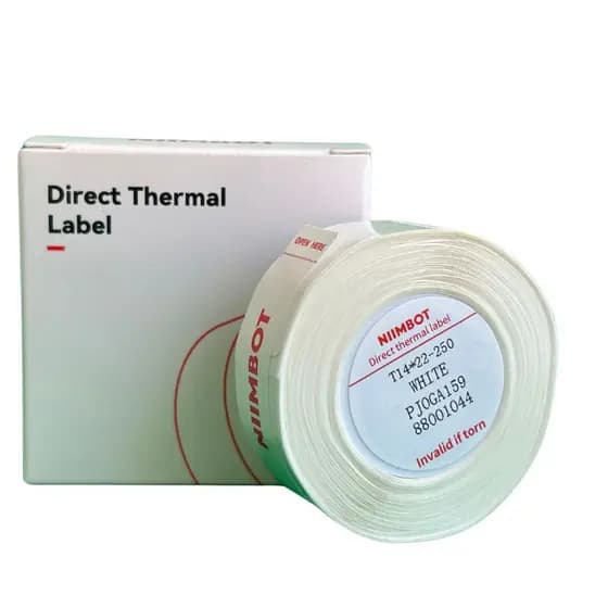 3 Rolo Etiquetas 14X22 Niimbot P/ Impressora D110 D11 D101