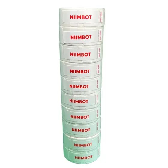 10 Rolos De Etiquetas 12X40 Niimbot P/ Impressora D110 D11