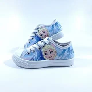 Tênis Infantil Casual Confortável Desenho Personagens Menina Envio Rápido