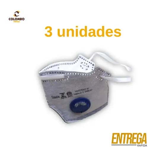 Respirador PFF2 com Válvula – Anti Poeira, Névoas e Fumos | Oferta Especial