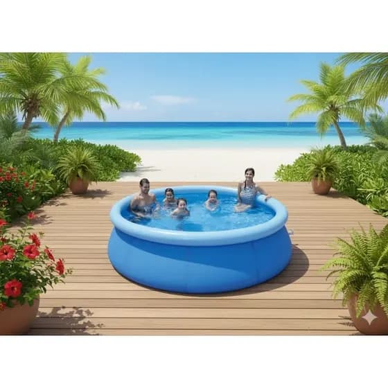 Piscina Inflável 2.590 Litros – Diversão e Conforto para Toda a Família