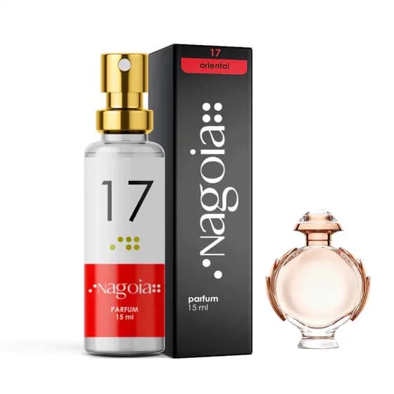 Perfume Importado Feminino 15 ml – Alta Fixação Inspirações NAGOIA 17 Olympe