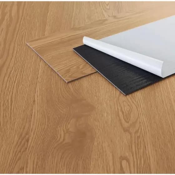 Piso Vinilico Autocolante Régua Adesiva Amadeirado 36 Placas Caixa Com 5m²