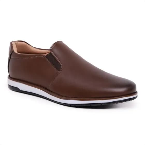 Sapato Masculino Casual Slip-on Para Homens que Buscan Comforto Elegancia e Sofisticação Qualidade.