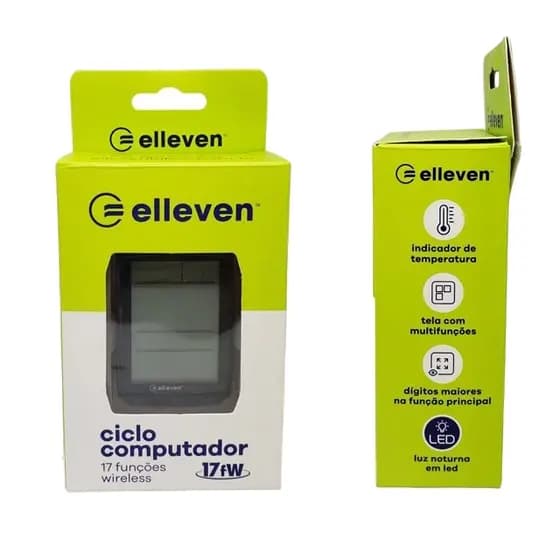 CICLO COMPUTADOR ELLEVEN 17 FUNCÕES