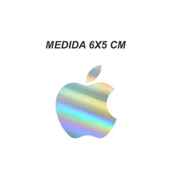 Adesivo Apple Maça 6x5cm Imac Iphone Ipad Diversas Cores Decoração