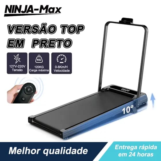 NINJA-MAX 127V/220V Esteira Dobráve Elétrica Portátil Fitness Residencial