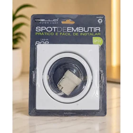 Spot Embutir Quadrado Direcionavel Rente Pop Par30 Bella
