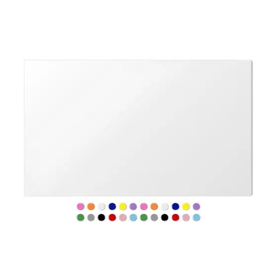 Painel De Metal P/ Fotos 40x60cm + 12 Imãs - Quadro Mural Magnético Imãs, Recados, Notas