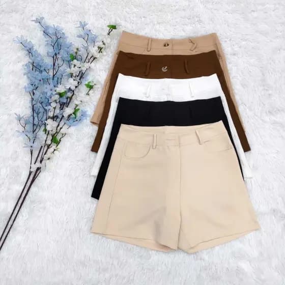Short Lisa Femenina Alfataria Com Bolso Social Promocao