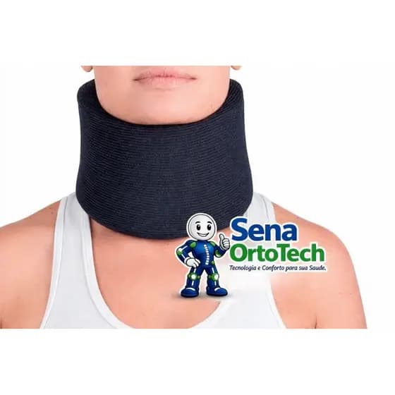 COLAR CERVICAL EM ESPUMA RÍGIDA