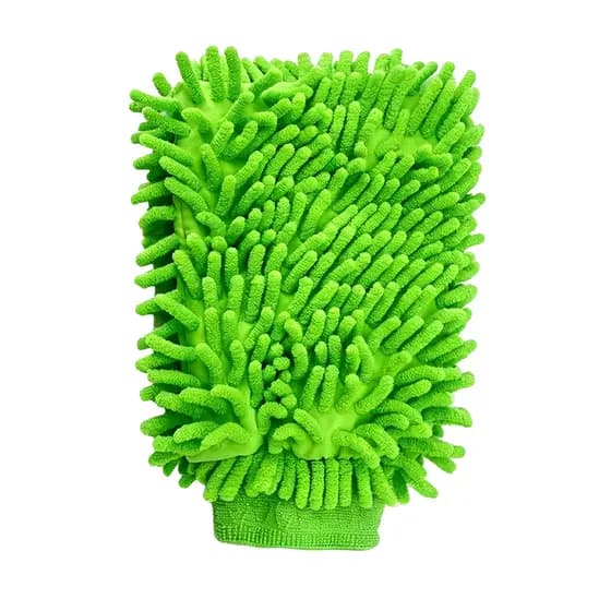 Luva de Microfibra Multifuncional Dupla Face Superfina para Limpeza / Lavagem de Carro de Casa/Toalha de Limpeza