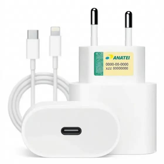 Carregador Turbo 20W Para Iphone 8 Plus X Xr 11 12 13 14 Pro Max Lightning Original