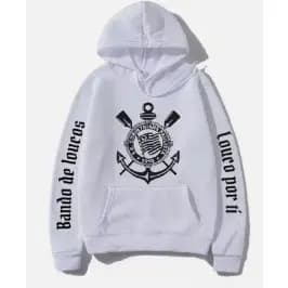 Moletom Canguru Estampa Personalizada Unissex