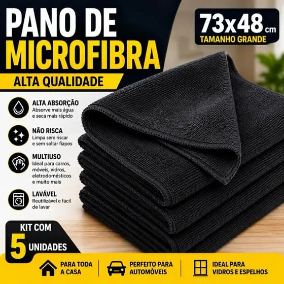 Pano Mágico Microfibra premium-Unidade Limitada