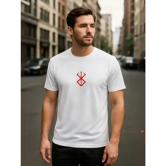 Camisa Dry Fit Masculina - BSK RED 02- academia, Corrida, CrossFit, Ideal Para Treinos Intensos, Esportivo Camisa