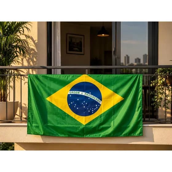 BANDEIRA DO BRASIL – QUALIDADE, RESISTÊNCIA E PATRIOTISMO!