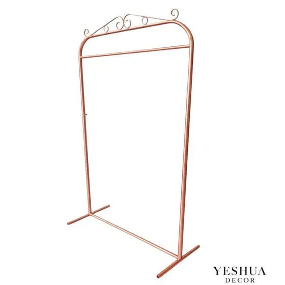 Arara de roupa de chão vintage retrô rose gold,dourada,preta e branca 1.16m largura x 2.00m altura