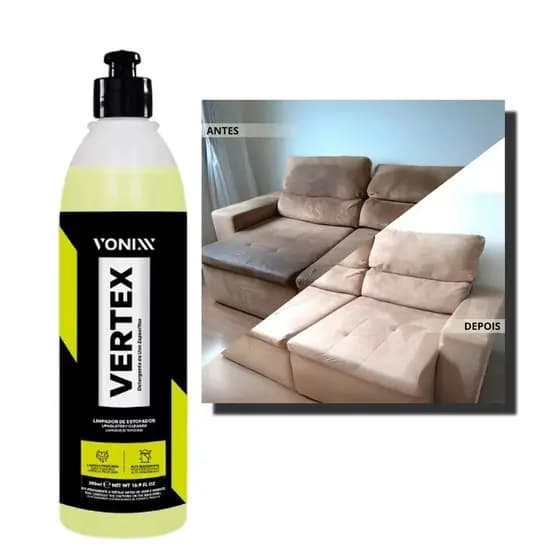 Limpador De Estofados Ultra Concentrado Vertex 500ml Vonixx