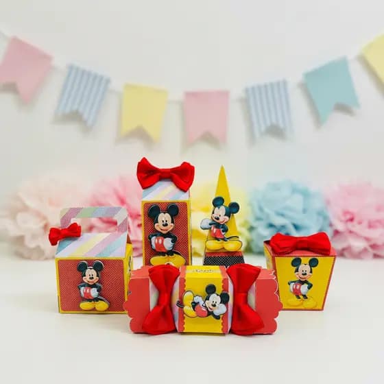 ENVIO RÁPIDO Kit Festa MICKEY Lembrancinha Aniversário Infantil