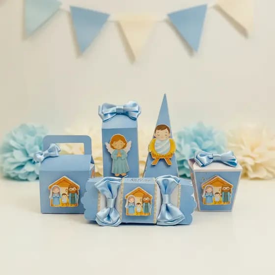 ENVIO RÁPIDO Kit Festa NATAL CRISTÃO Lembrancinha Aniversário Infantil