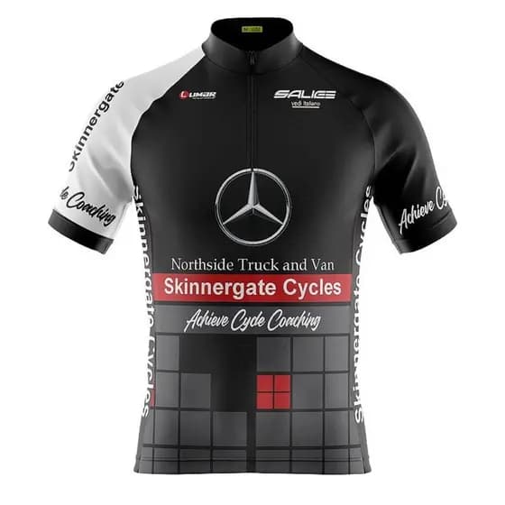 Camiseta Masculina para Ciclismo MTB Proteção UV Tecido Dryfit Mercedes Benz