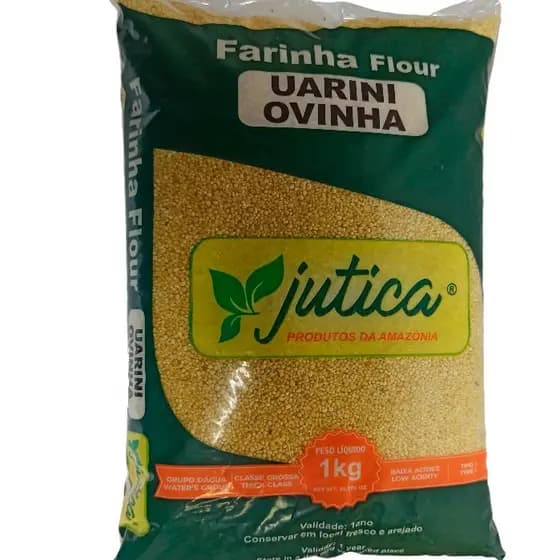 Manaus Farinha ovinha 1kg Jutica - Uarini Envio Rapido